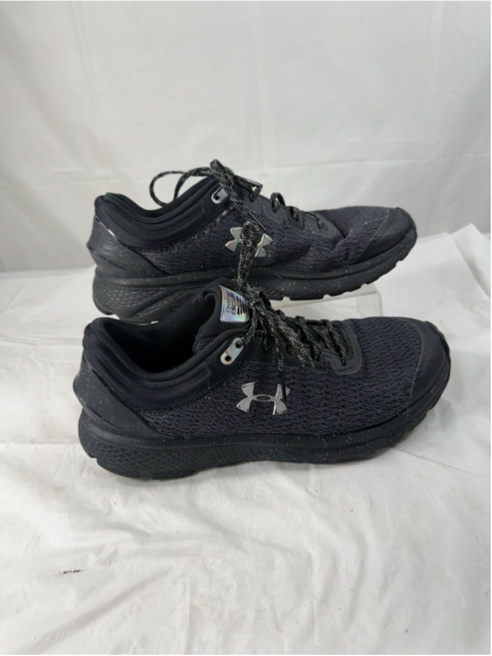 Under Armour Womens Charged Escape 3 3021966-003 Black Running Shoes Size US 9